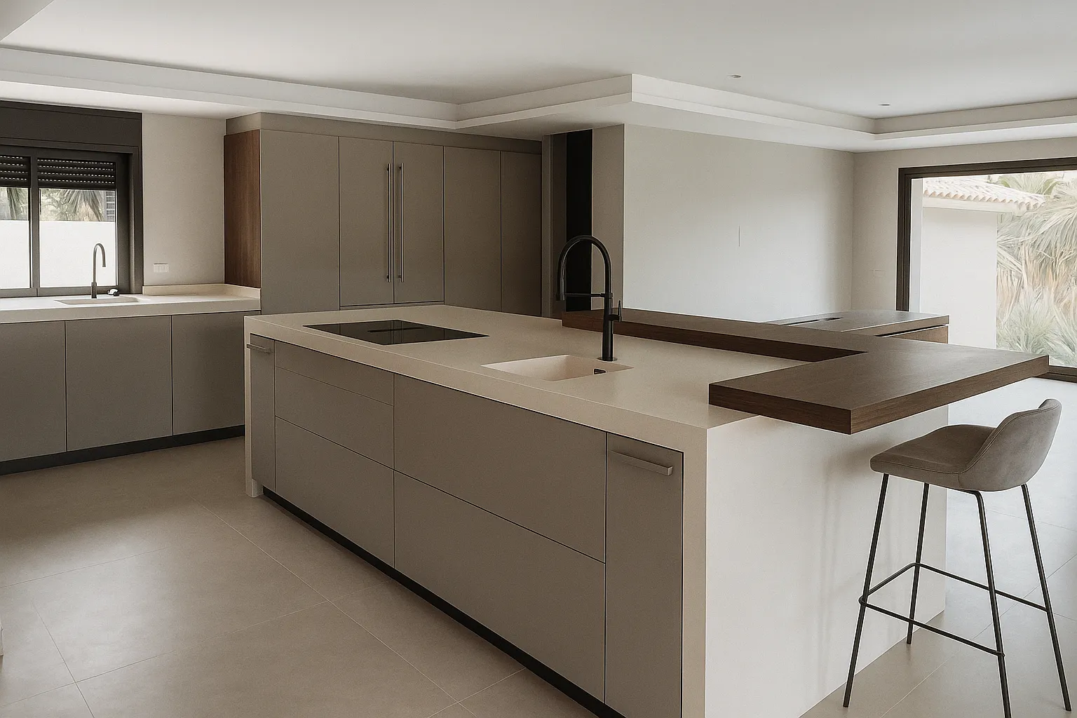 20250704_1149_Sleek Modern Kitchen_remix_01jzad8f21fdgt9cfdn5b7stss