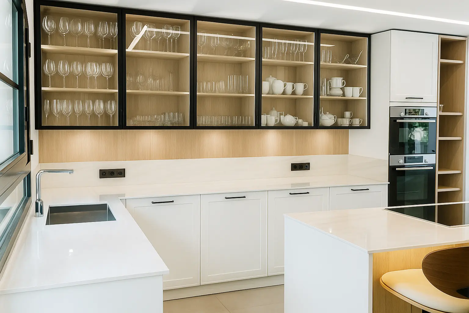 20250812_1715_Sleek Modern Kitchen_remix_01k2fddkwzf89sy85hgyvbvnee