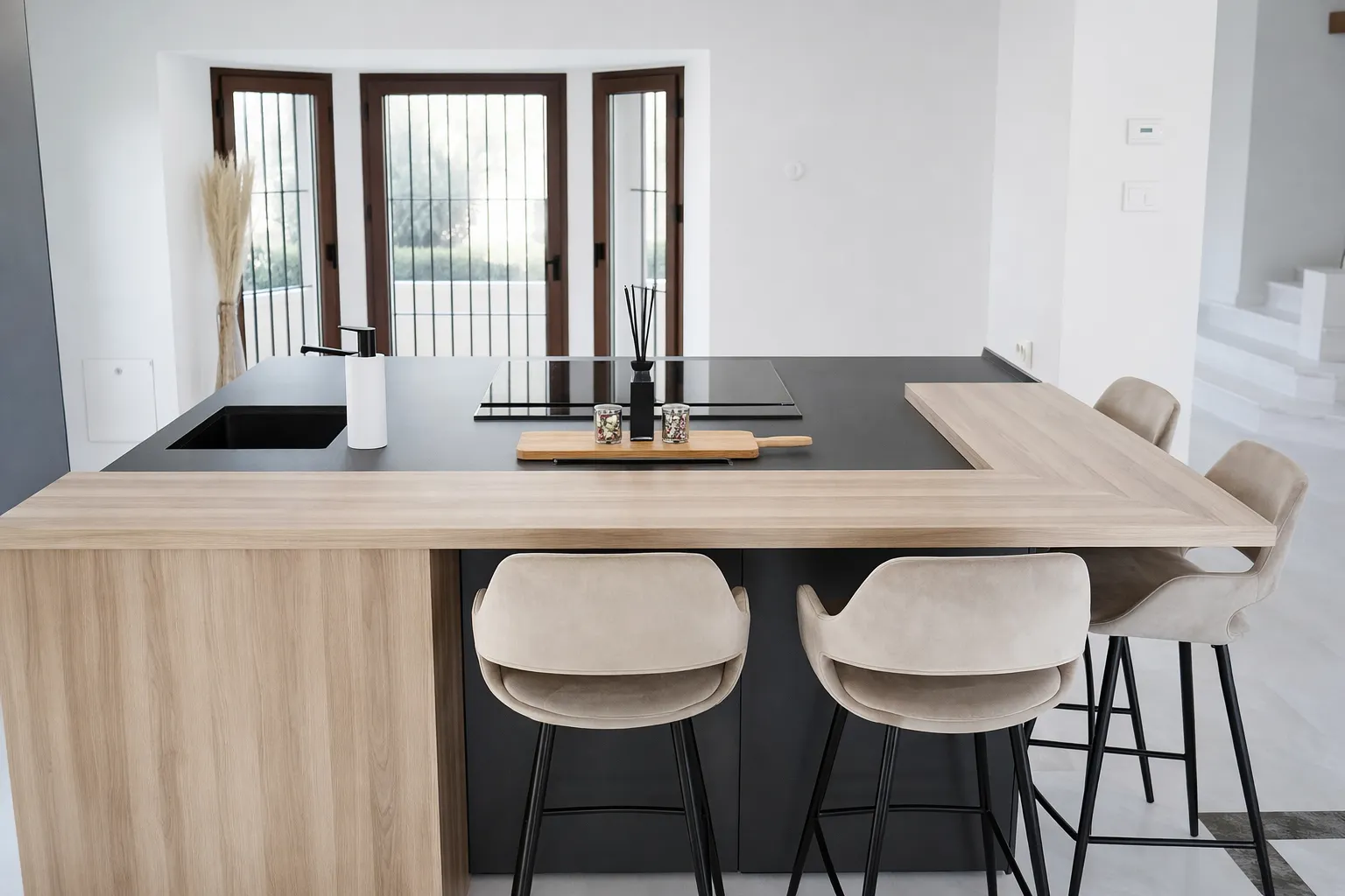 20260222_2015_Cocina Iluminada Modernamente_remix_01kj3cckgffkmrpp4629ttpz2n